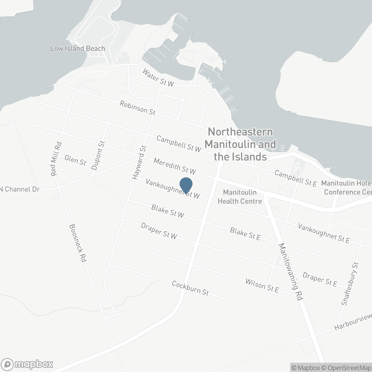 14 VANKOUGHNET Street W, Manitoulin Island, Ontario P0P 1K0